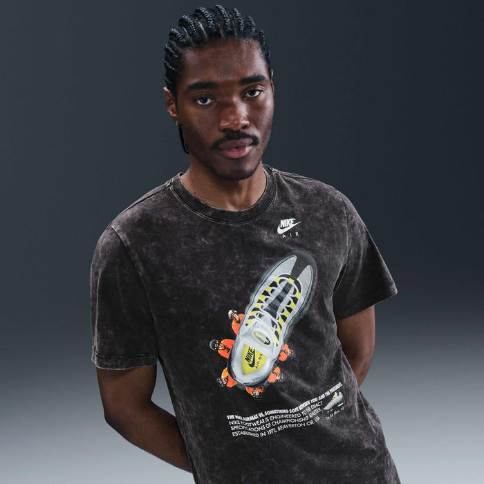 Men's Nike Sportswear Air Max 95 T-Shirt Black HQ9277-010