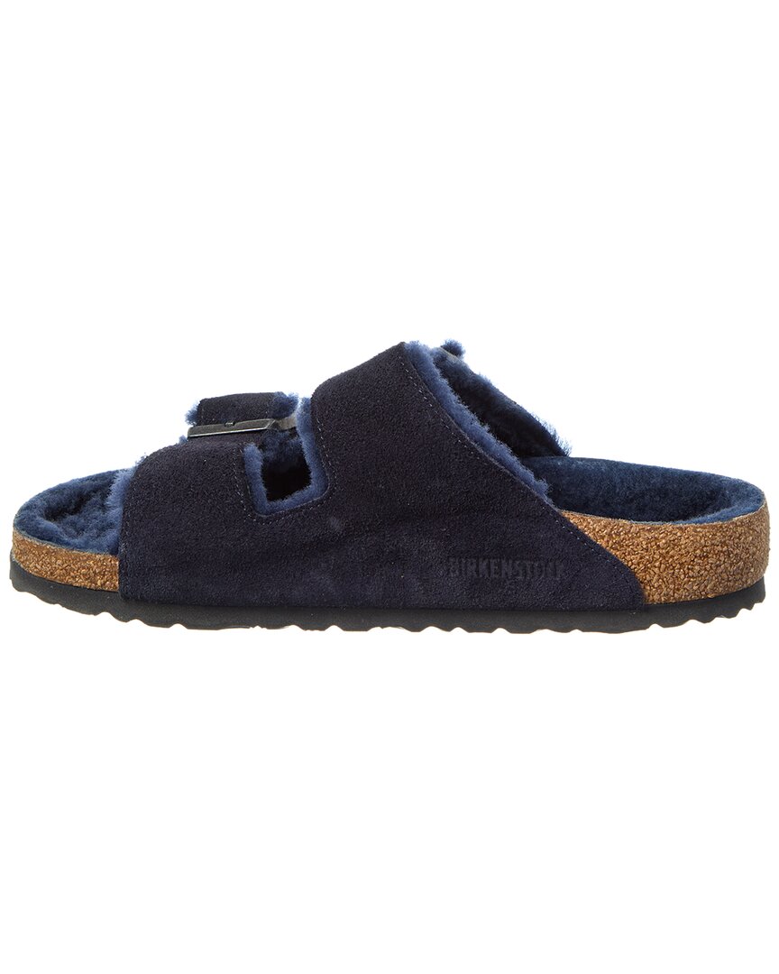 Birkenstock Arizona BS Suede & Shearling Sandal