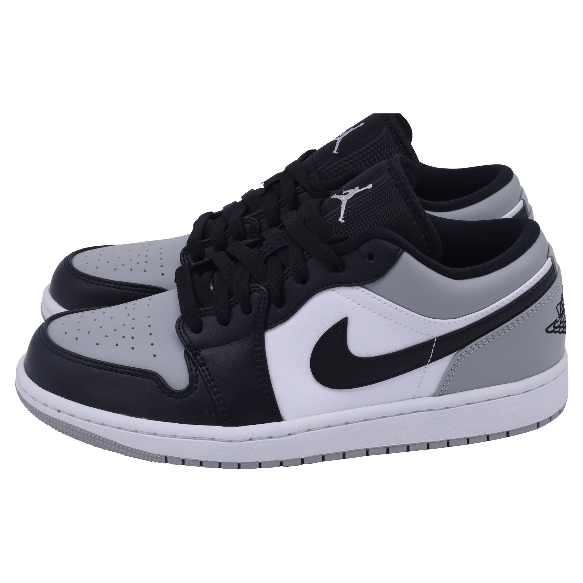 Nike Air Jordan 1 Low Sneakers in Shadow Toe Leather