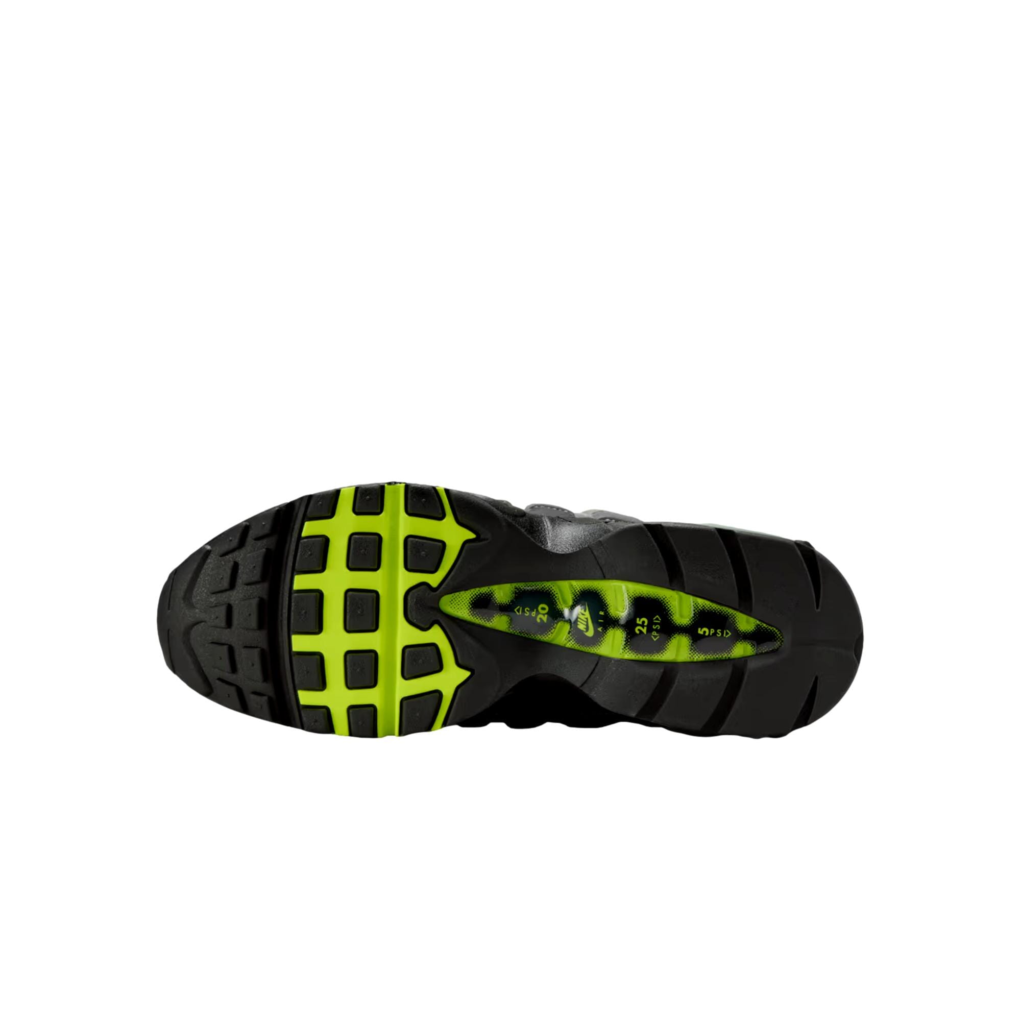 Nike Air Max 95 OG Black / Neon Yellow - Cool Grey  HM4740-001 Men's