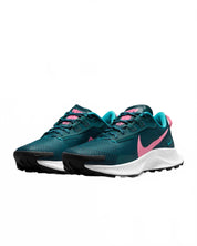 Women's Pegasus Trail 3 Running Shoes In Dark Teal Green/pink Glow