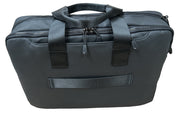 15" Futura Laptop Computer Bag Travel Work Messenger Bag w/USB Port - Black