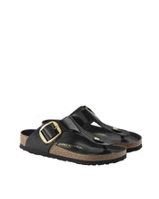 Black Gizeh Big Buckle Slide