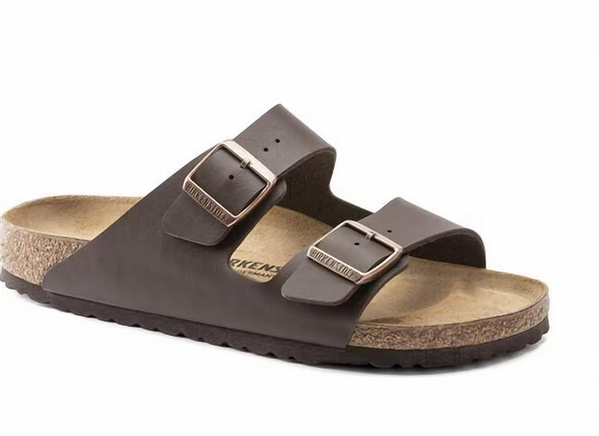Women's Arizona Birko Flor Sandal In Dark Brown