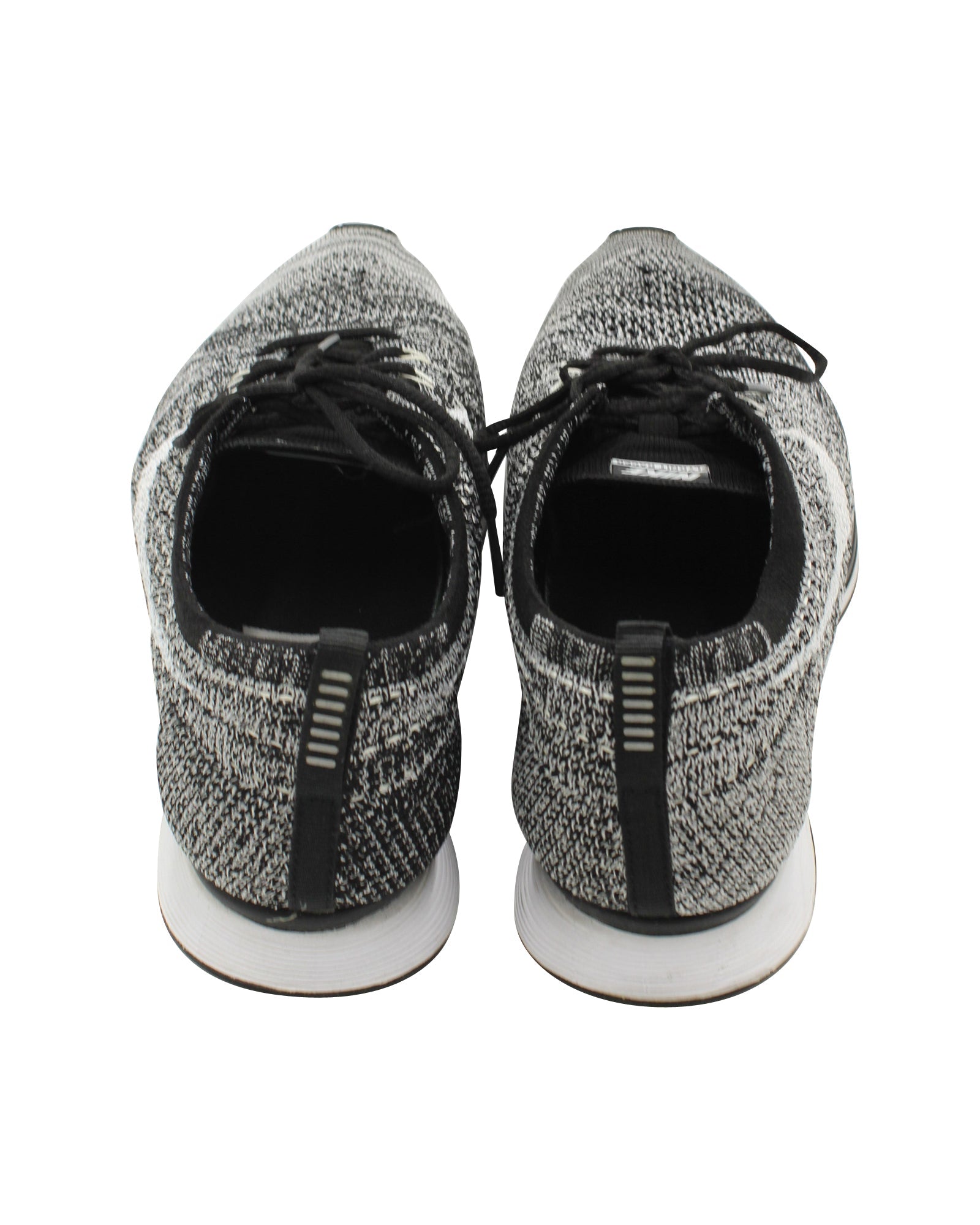 Nike Flyknit Racer Sneaker in Oreo Grey Synthetic