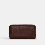 Coach Outlet Long Zip Around Wallet With Quilting