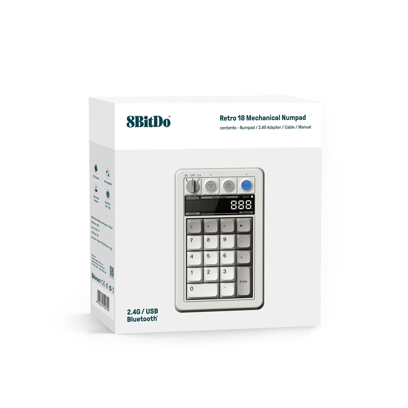 8BitDo Retro 18 Mechanical Numpad (M Edition)