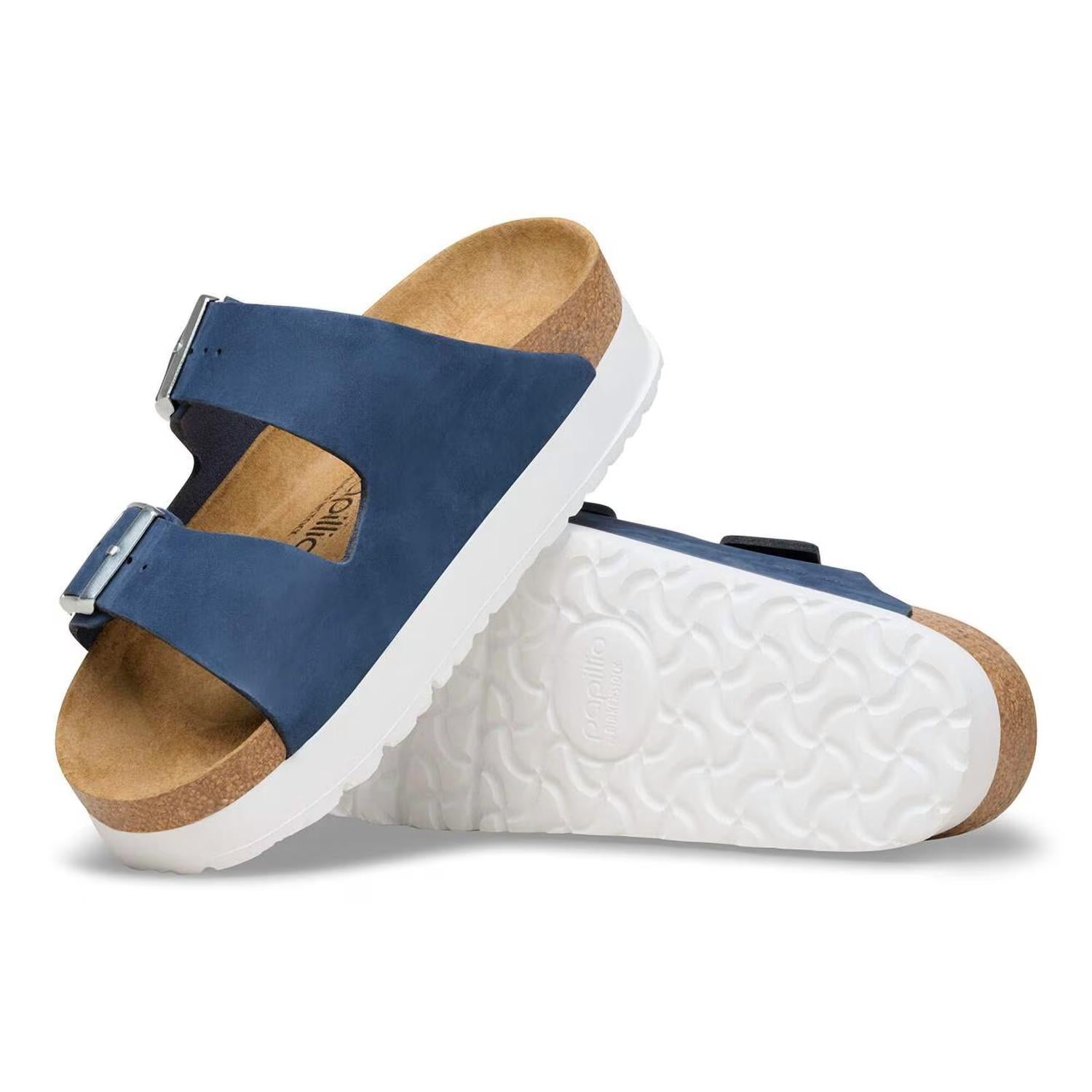Arizona Flex Unisex Platform Sandal In New Navy
