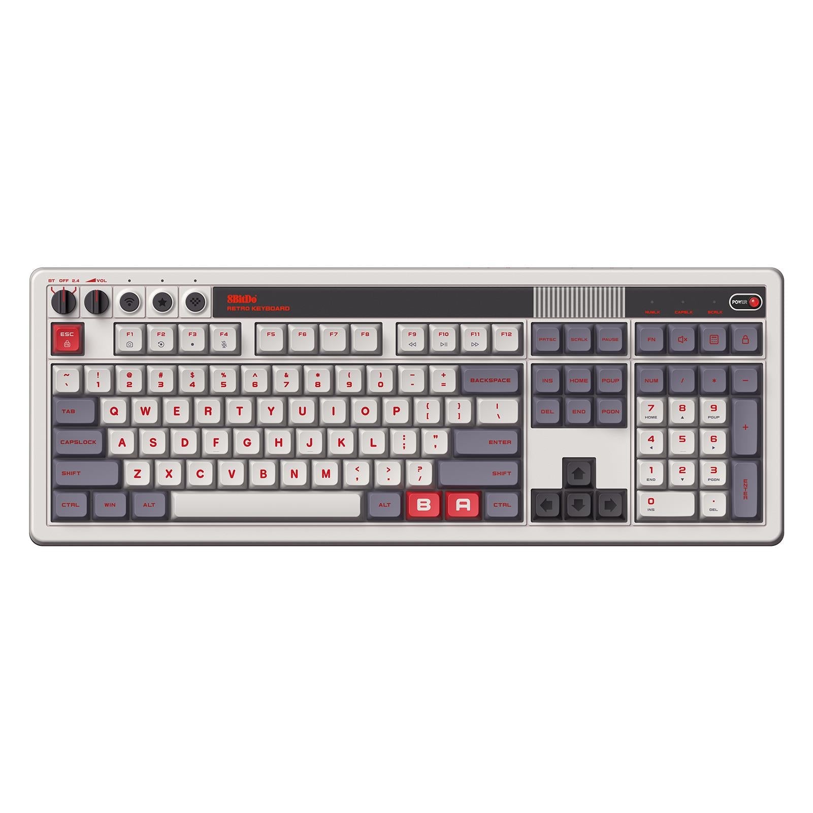 8BitDo Retro 108 Mechanical Keyboard - N Edition