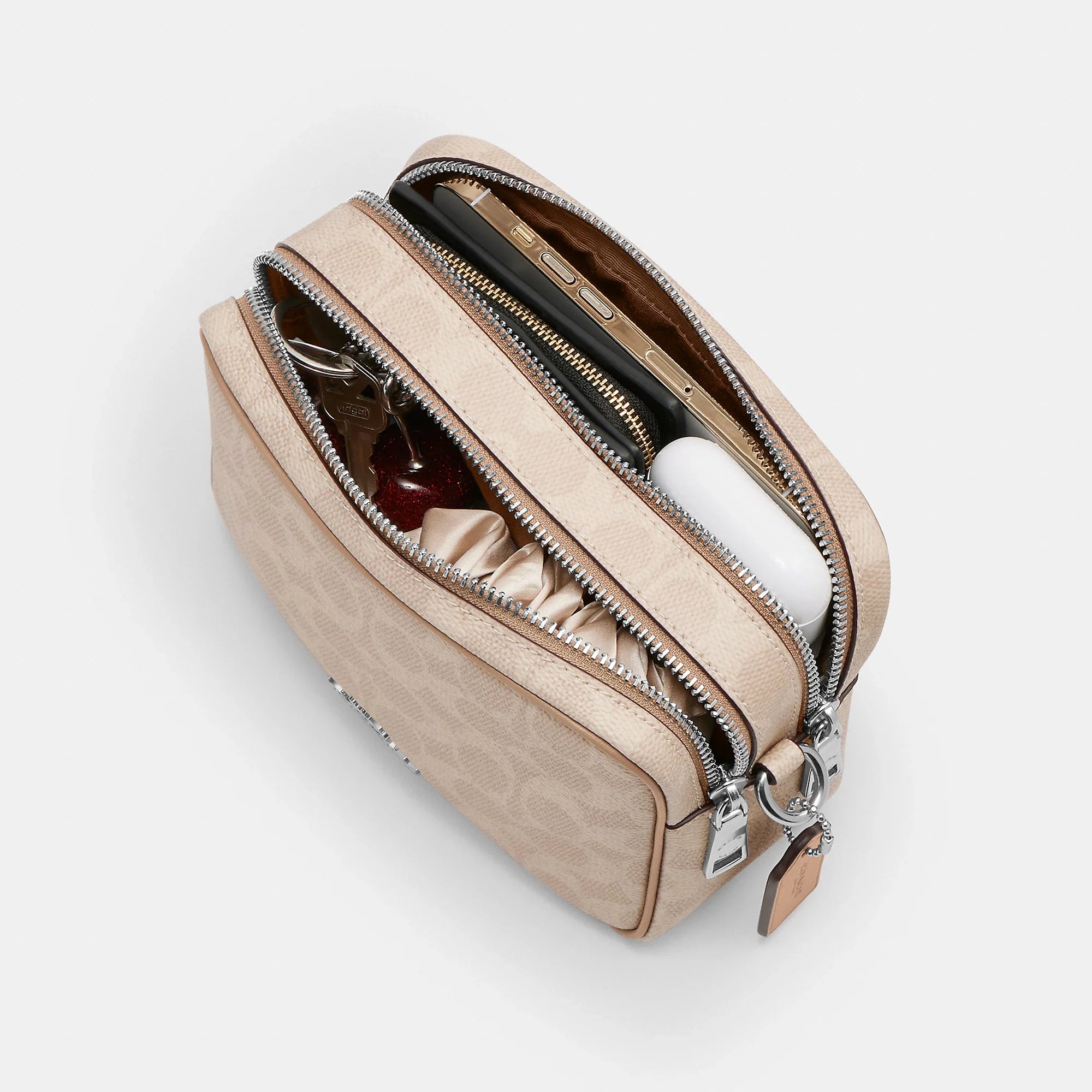 Coach Outlet Mini Carey Crossbody Bag In Signature Canvas