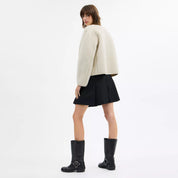 Coach Outlet Short Sherpa Cardi Jacket