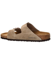 Birkenstock Arizona Narrow Fit Leather Suede Footbed Sandal