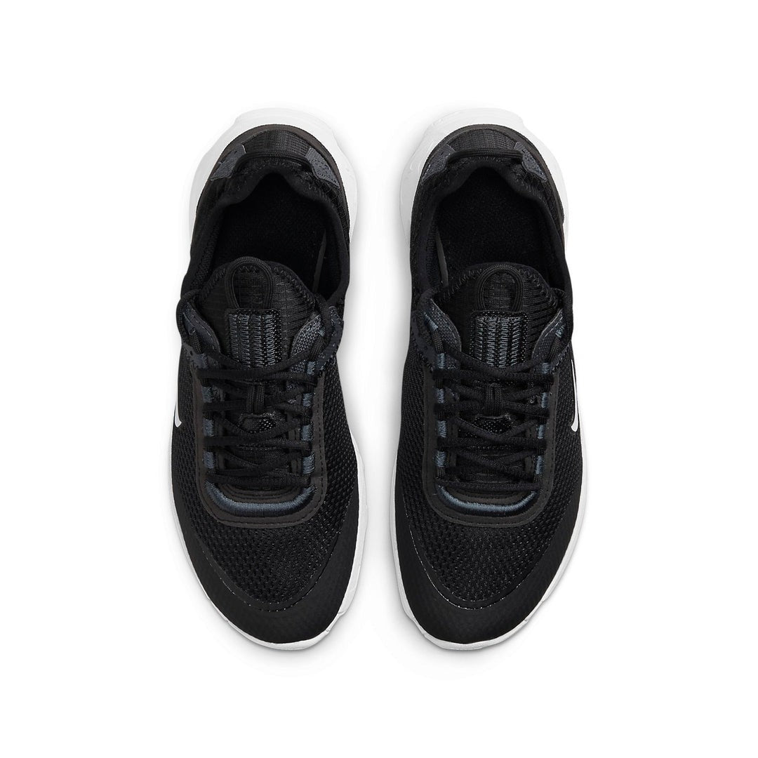 Nike React Live CW1622-003 Sneakers Kids  Black White Low Top Running Shoes