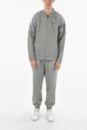 Nike Zip Closure Therma-Fit NOVELTY Sweatshirt with Nylon Inserts