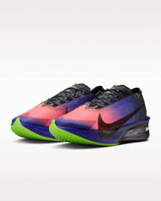 Men's Vaporfly 4 Glam Shoes In Dark Obsidian/black/purple Dynasty