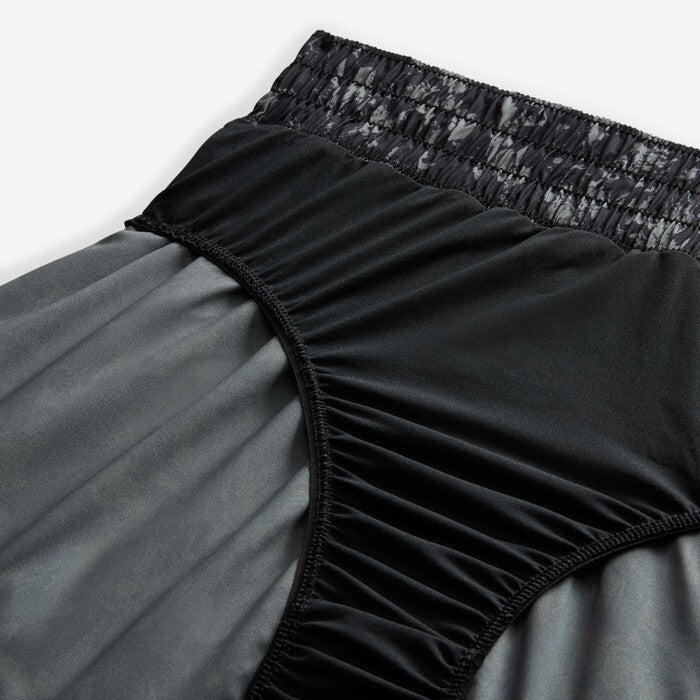 Women's Nike One Dri-Fit Shorts Black Printed Lined High-Waist Performance APP1438