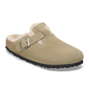 Women's Boston Vl Shearling Clogs In Taupe