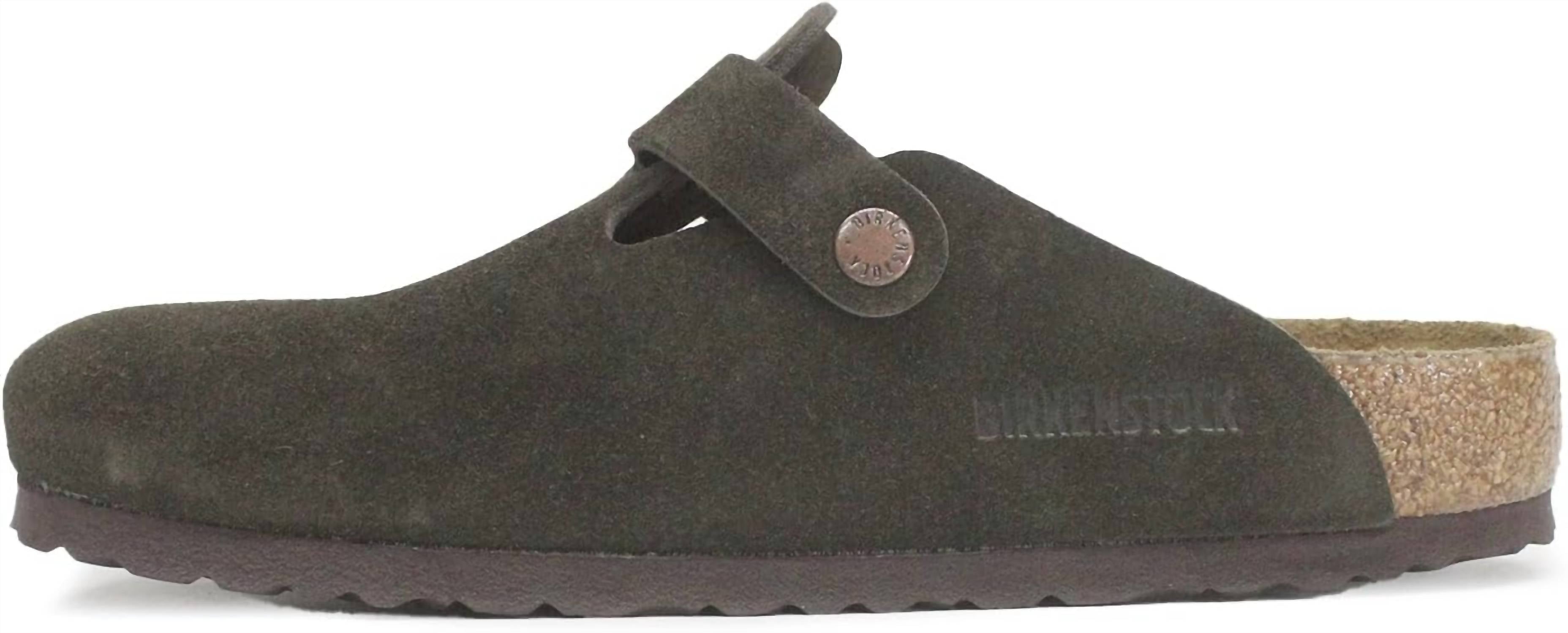 Men's Boston Clogs In Mocha