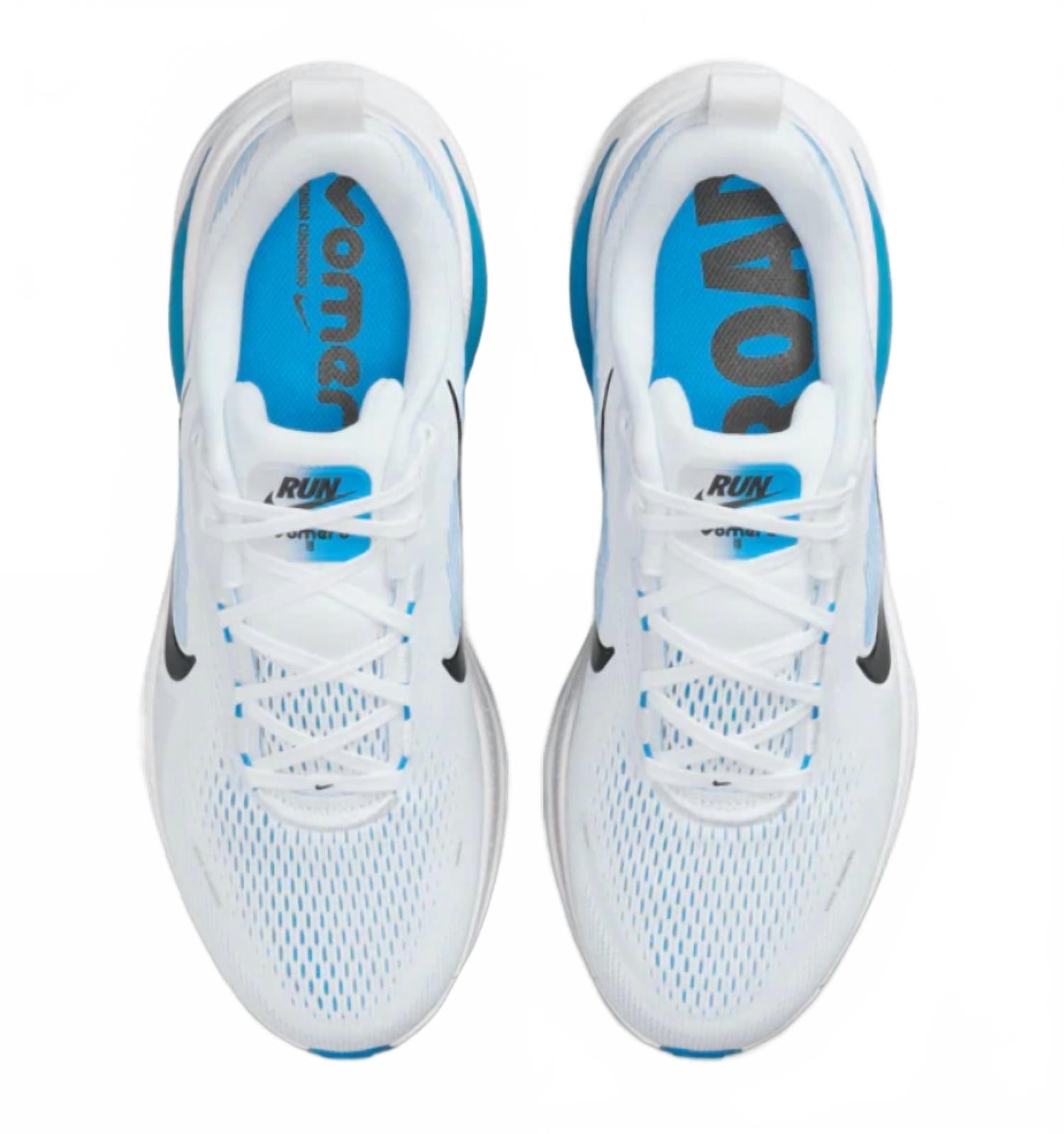 Men's Vomero 18 Shoes In White/black/blue Hero