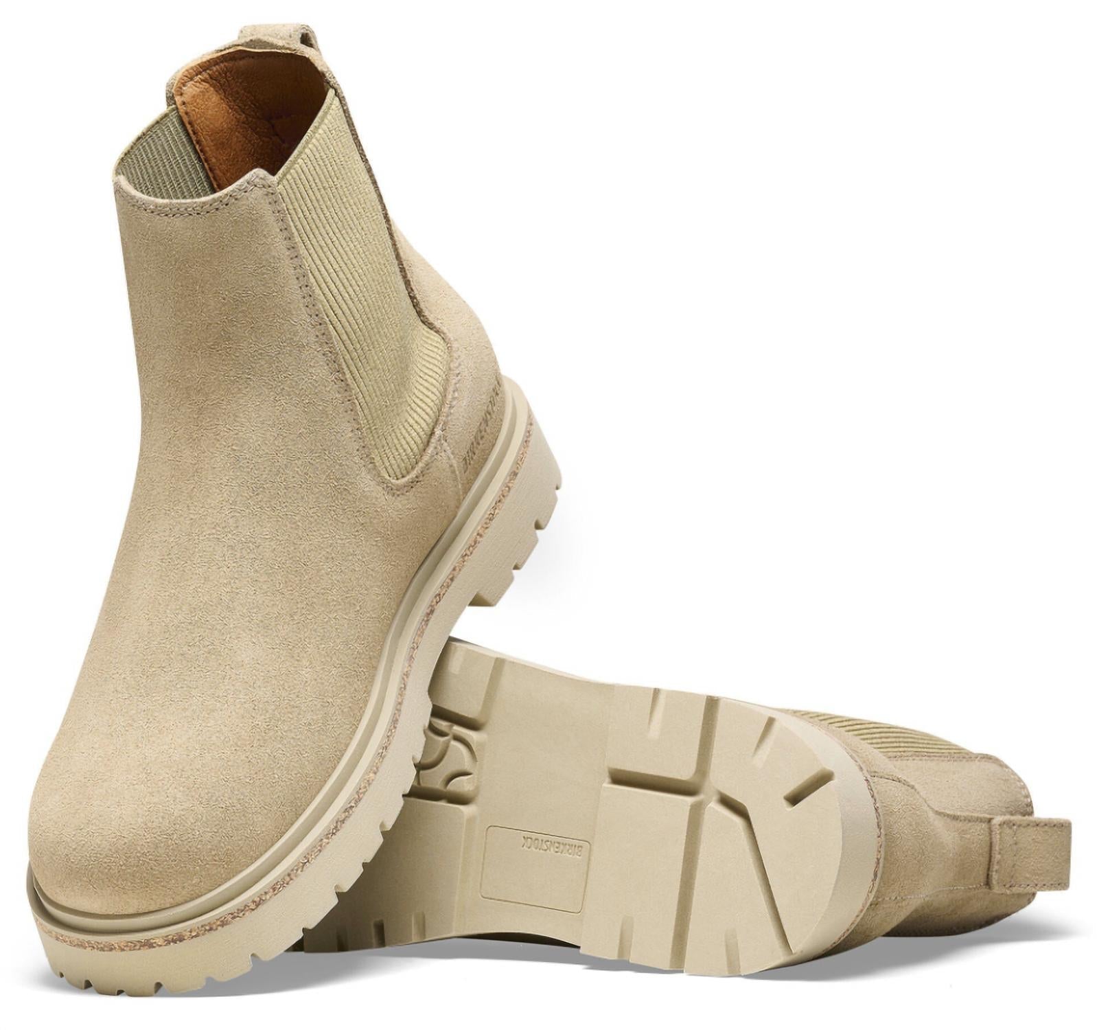 Women's Highwood Slip On Suede Boots In Taupe