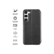 3sixT SlimFolio Phone Case for Samsung Galaxy S23+ - Black