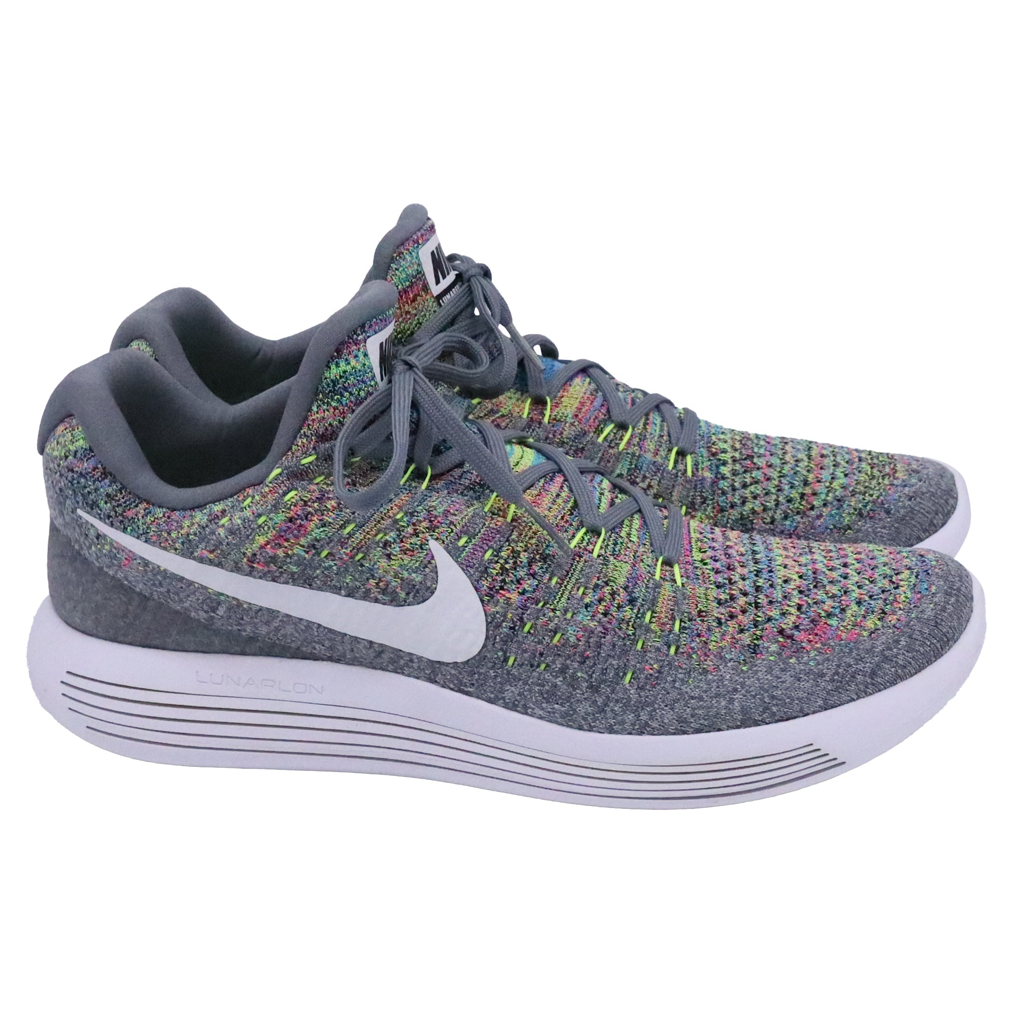 Nike Lunarepic Flyknit 2 Low Sneakers in Multicolor Polyester