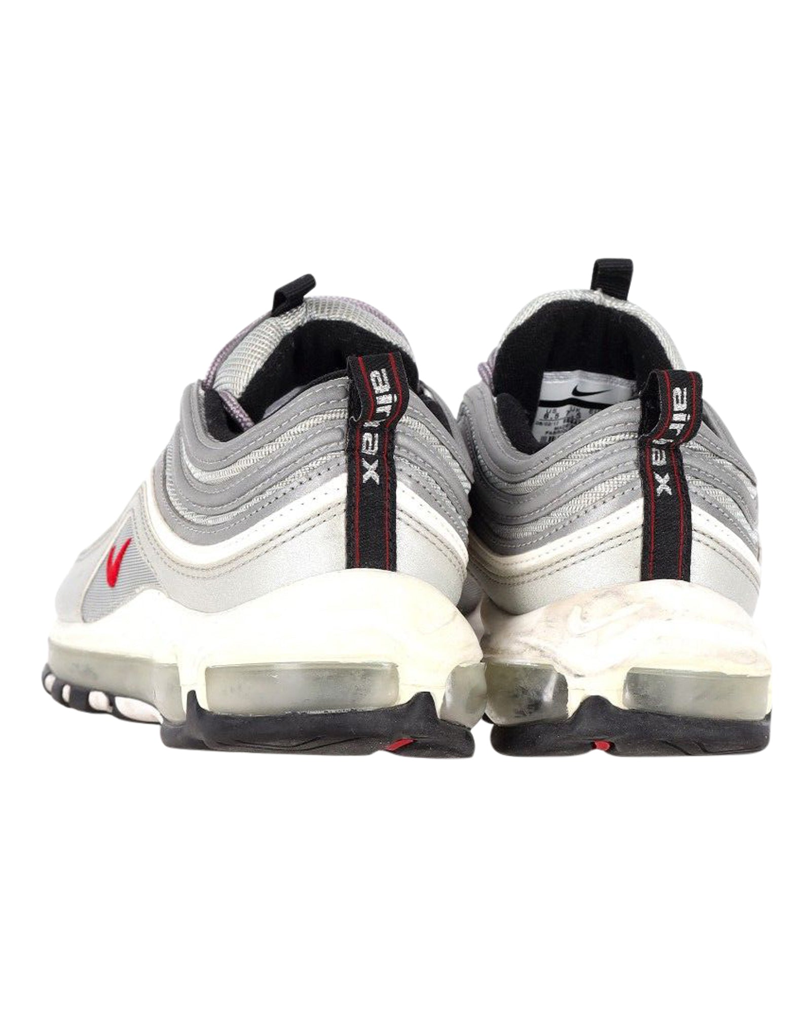 Nike Air Max 97 OG Silver Bullet Sneakers in Silver Leather