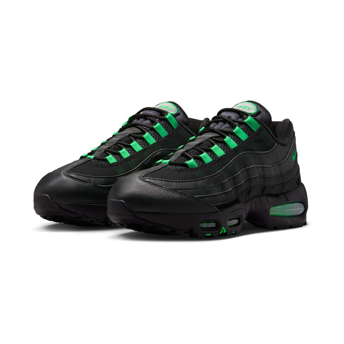 MENS NIKE AIR MAX 95 BIG BUBBLE_BLACK/GREEN SHOCK-BLACK-PEARL GREY