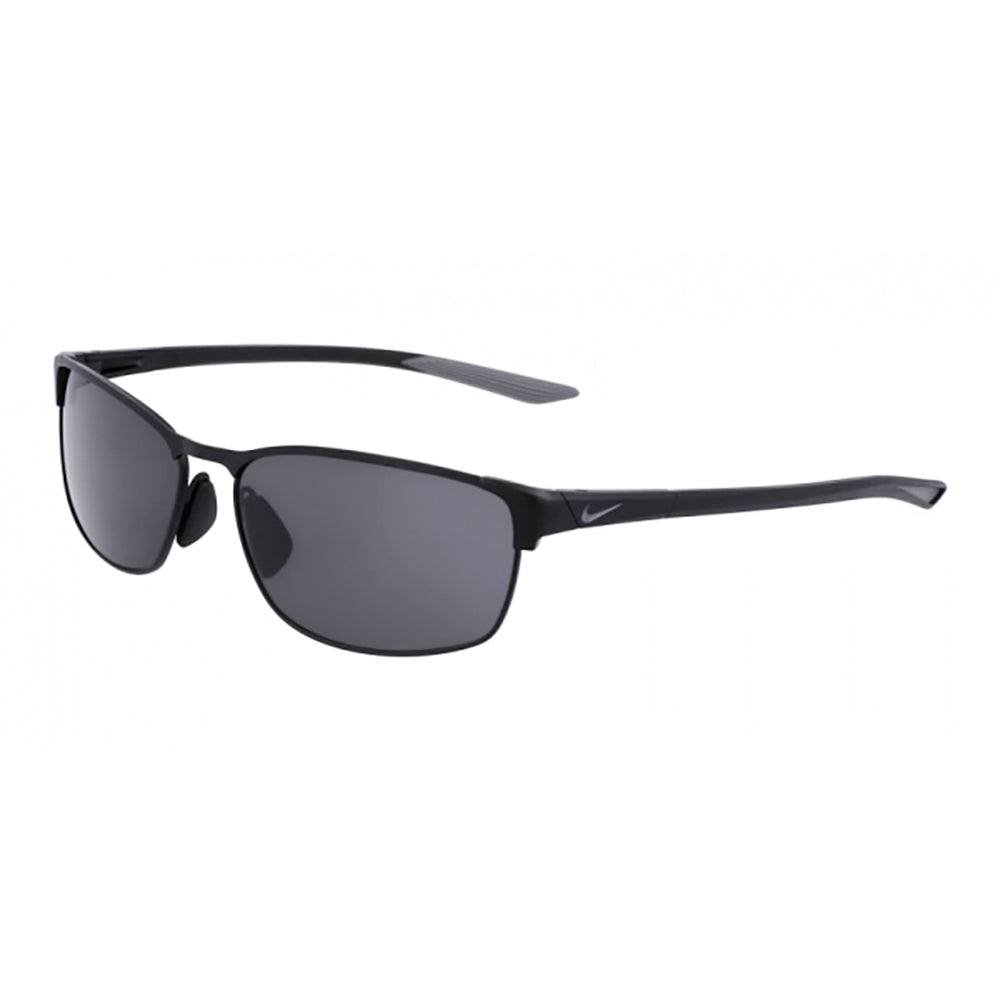 Nike MODERN METAL Nike DZ7364 010 58mm Unisex Rectangle Sunglasses
