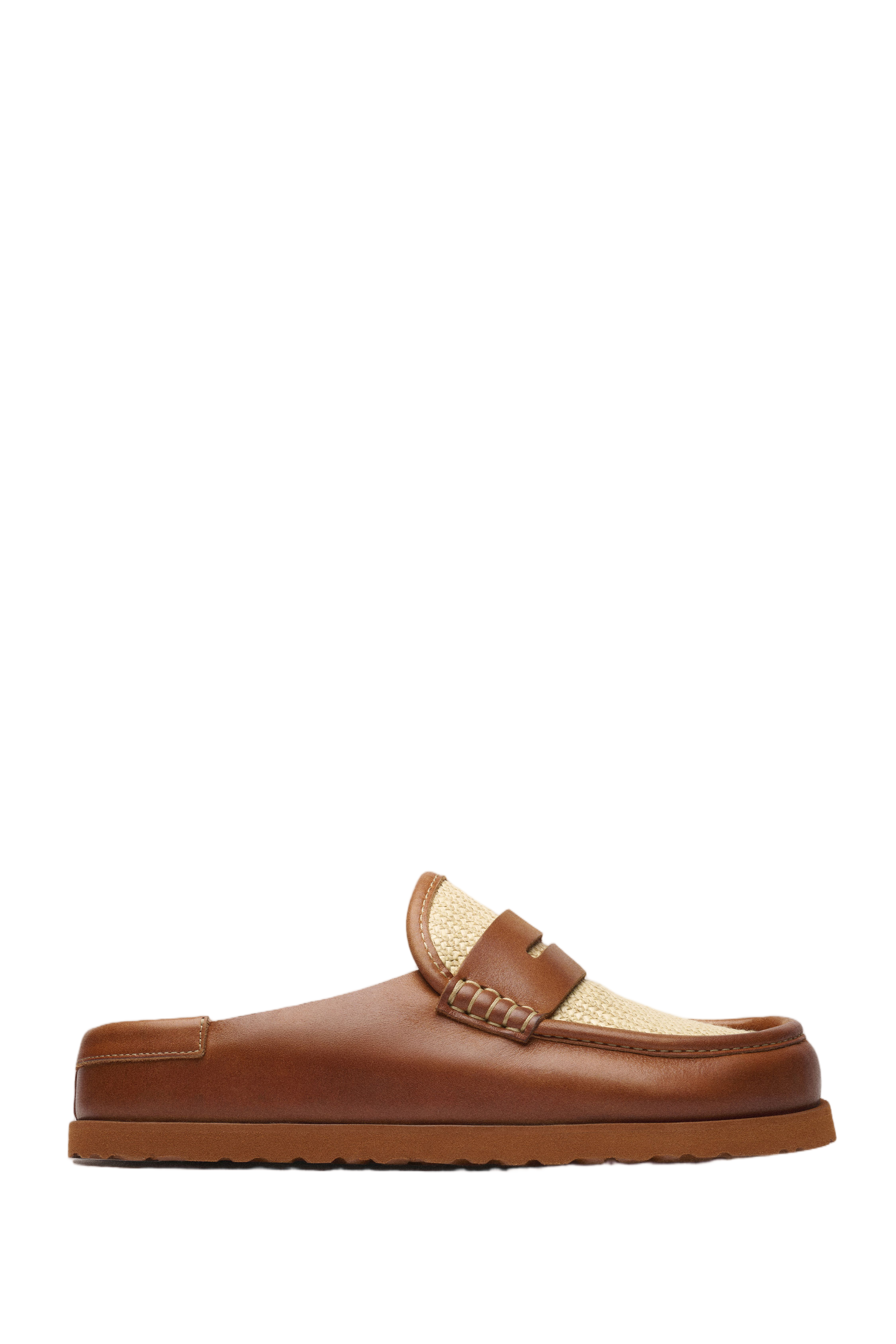 Canvas Naples Wrapped Outsole Loafers