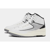 Grade-School Nike Air Jordan 2 Retro White/Fire Red-Black-Sail DQ8562-102