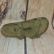 Women's Franca Braided Sandal In Olive Green