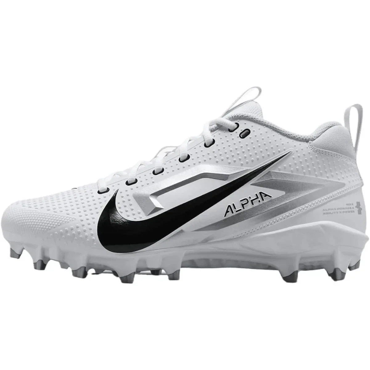 Nike Alpha MenaceVarsity FN0027-100 Men's White Football Cleats RHS8155