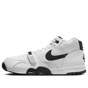 Men's Nike Air Trainer 1 FB8066-100 Sneakers White Black Leather Training Shoes