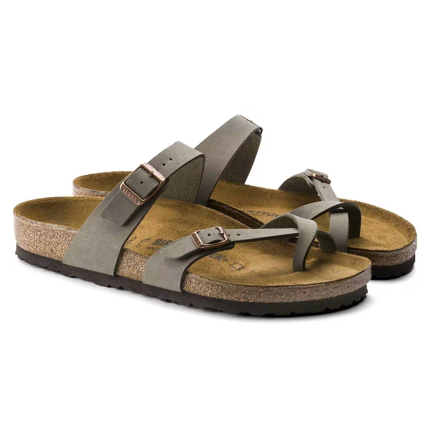 Women's Mayari Birkibuc Sandal In Stone
