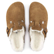 Unisex Boston Shearling Sandal In Mink