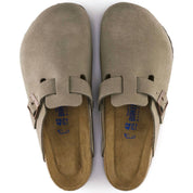 Men's Boston Clog In Taupe