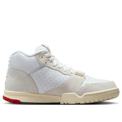 Men's Nike Air Trainer 1 DZ2547-100 Sneakers White Red Leather Training Shoes