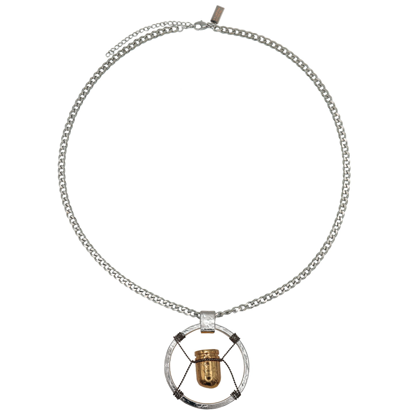 Fanattik Cyberpunk 2077 V's Bullet Necklace Precious Metal Variant