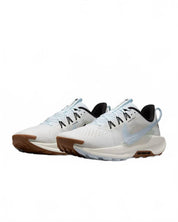 Men's Pegasus Trail 5 Running Shoes In 103 - White/blue Tint-Metallic Silver-Sail