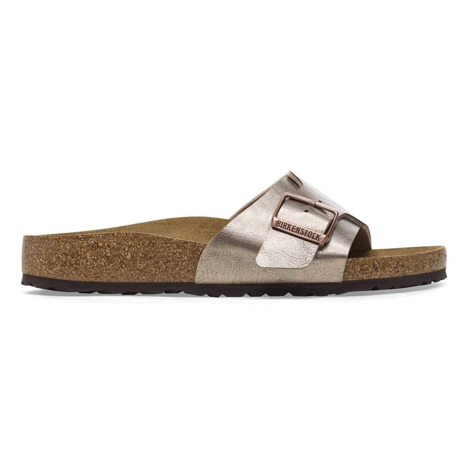 Women's Catalina Birko-Flor Slide Sandal In Graceful Taupe