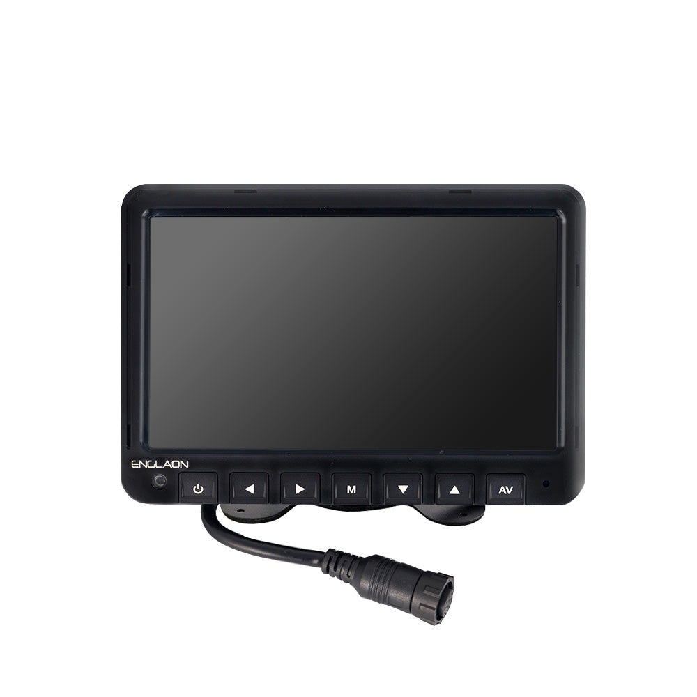 12V-36V 7" AHD Wired Monitor DVR Reverse Camera Cable 15M