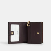 Coach Outlet Snap Wallet In Signature Canvas