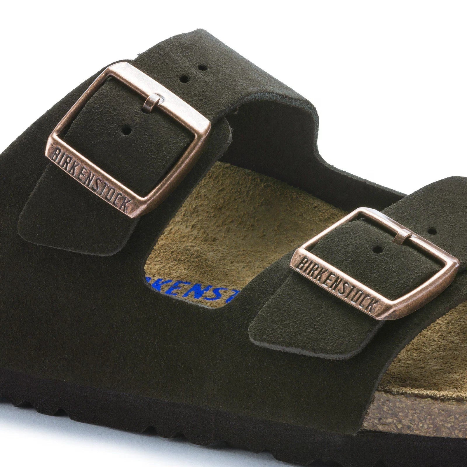 Men's Birkenstock Arizona 0951313 Sandals Mocha Suede Comfort Slides HAWK1900