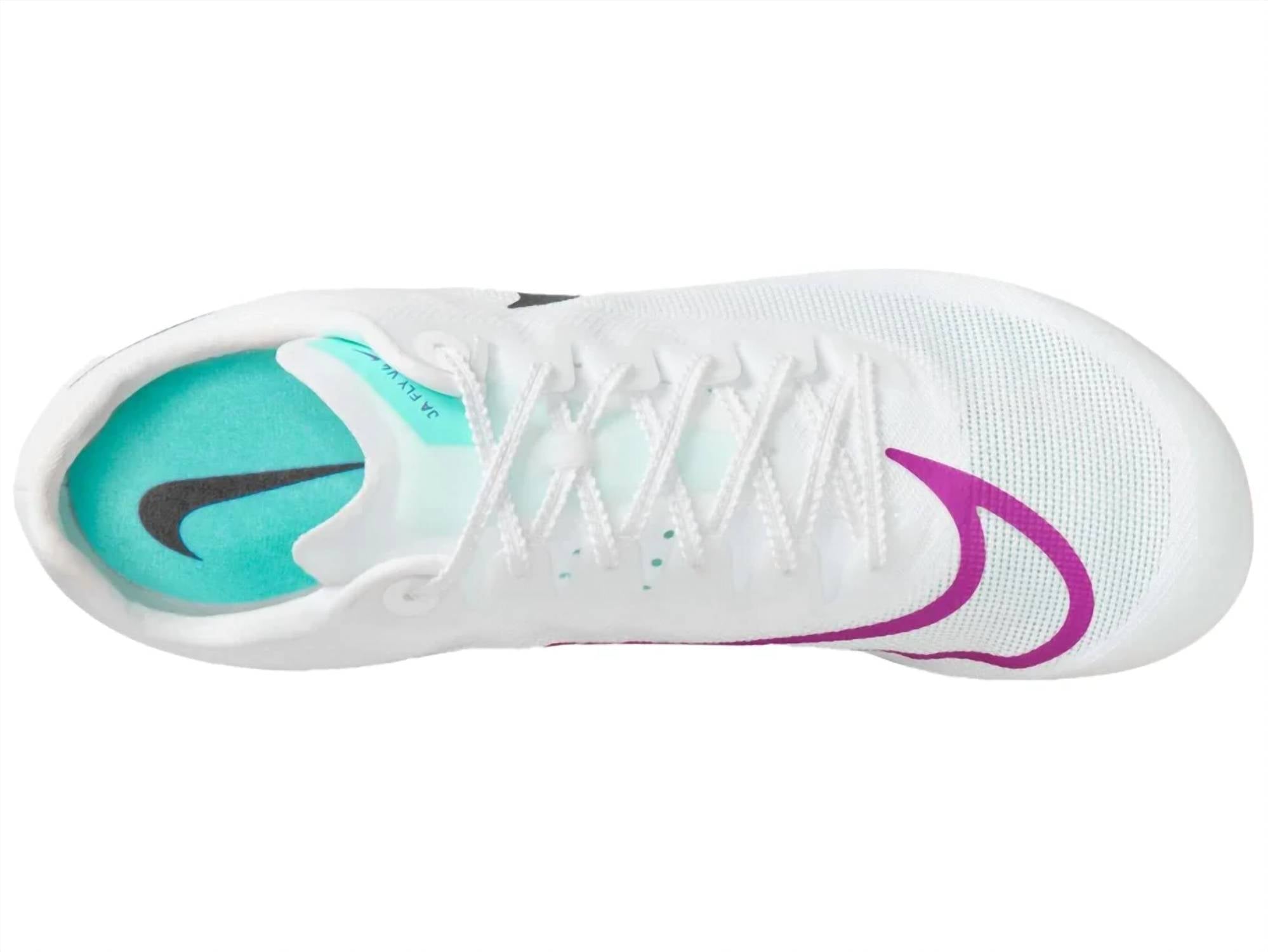 Unisex Zoom Ja Fly 4 Running Shoes In White/obsidian-Bright Crimson
