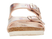 Youth Birkenstock Arizona Sandal Pink Dots Birko-Flor Slide ZOGG11