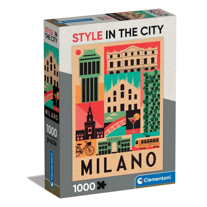 1000pc Style In The City - Milano Jigsaw Puzzle