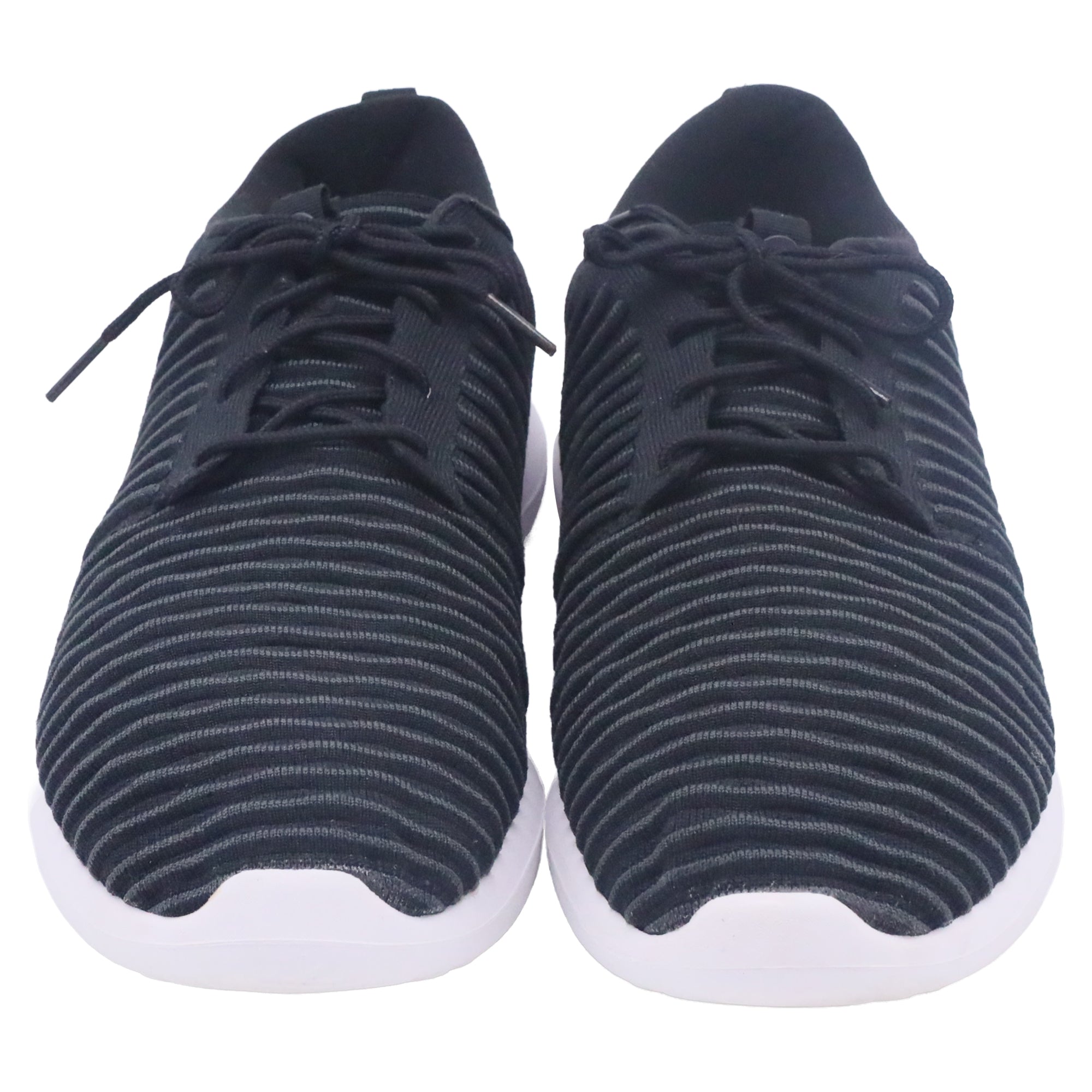 Nike Roshe Two Flyknit Sneakers in Black Nylon