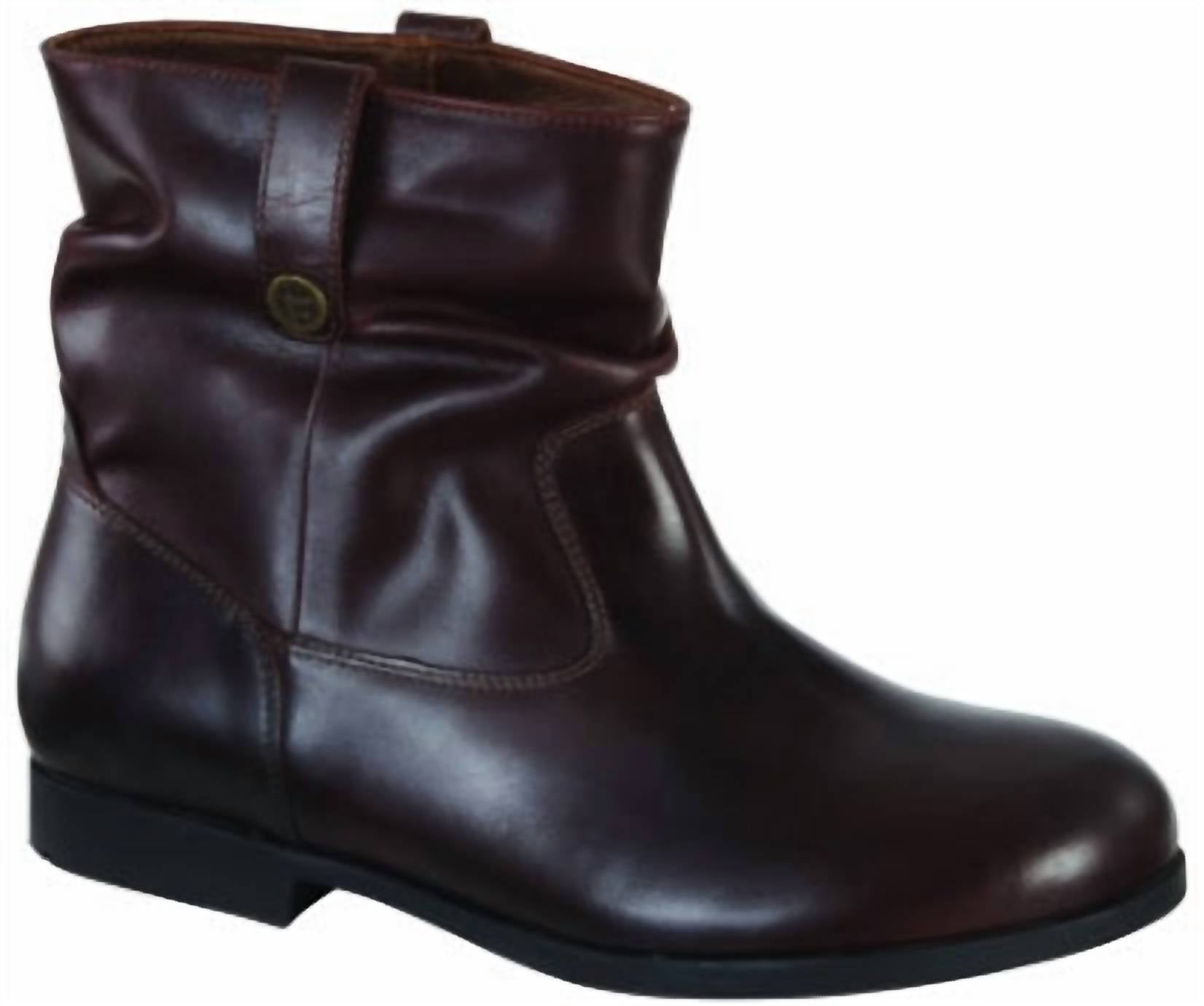 Women Sarnia Leather Boots In Espresso