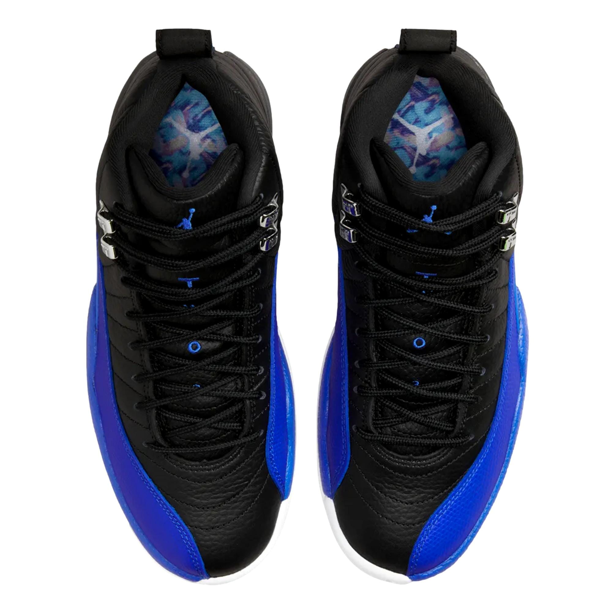 Women's Nike Air Jordan 12 Retro Black/Hyper Royal AO6068-004
